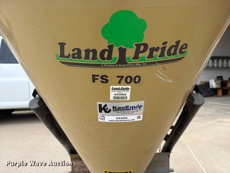 image for item 445968 Land Pride FS 700 spreader