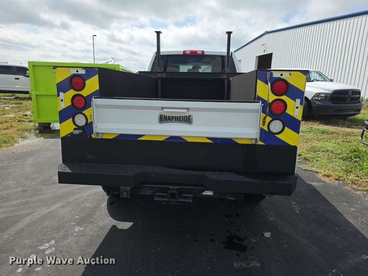 image for item DQ4535 2017 Dodge RAM 2500HD Crew Cab utility bed pickup truck