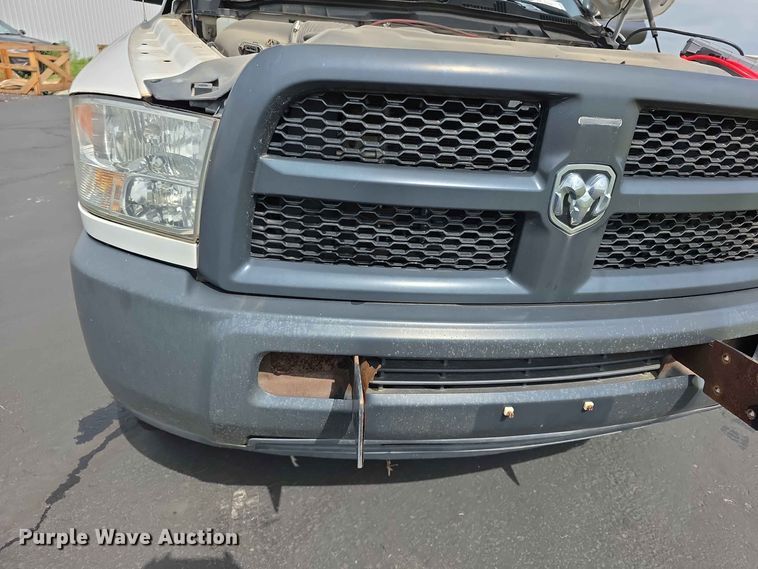 image for item DQ4535 2017 Dodge RAM 2500HD Crew Cab utility bed pickup truck