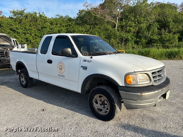 image for item DU6250 2003 Ford F150 Ext. Cab pickup truck
