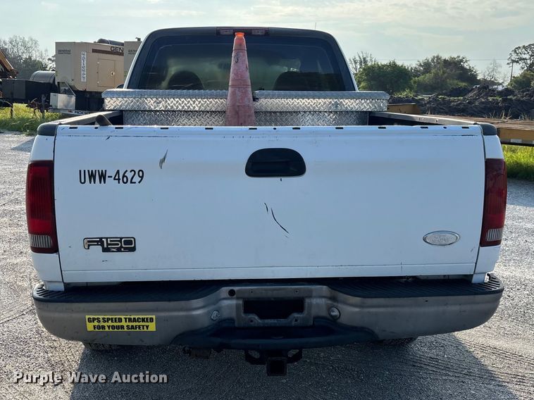 image for item DU6250 2003 Ford F150 Ext. Cab pickup truck