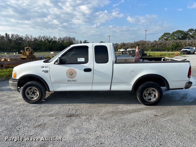 image for item DU6250 2003 Ford F150 Ext. Cab pickup truck
