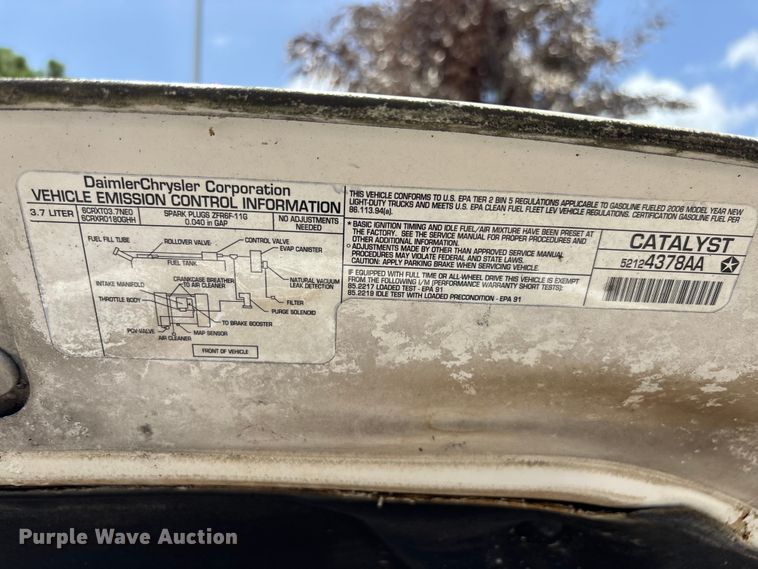 image for item DU6389 2006 Jeep Grand Cherokee SUV