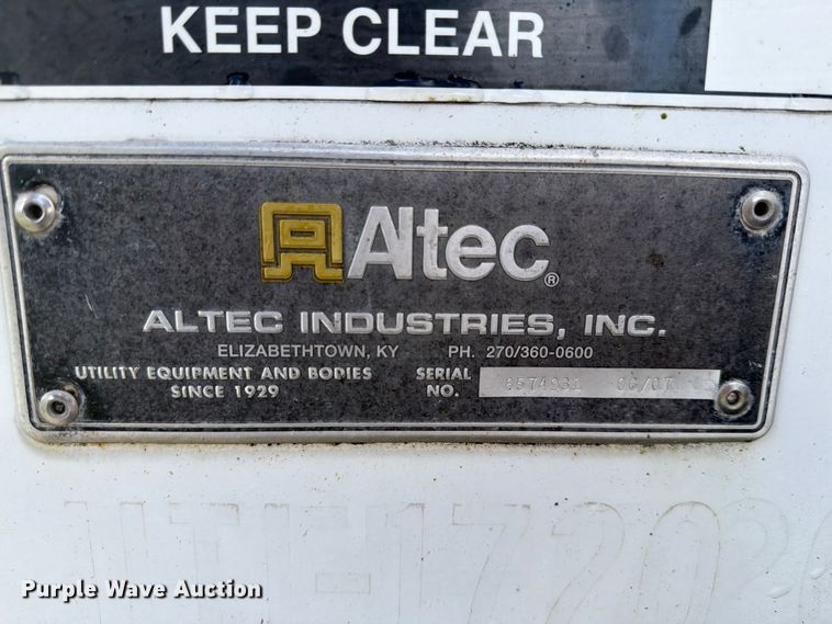 image for item DV7328 2007 Ford F550 bucket truck
