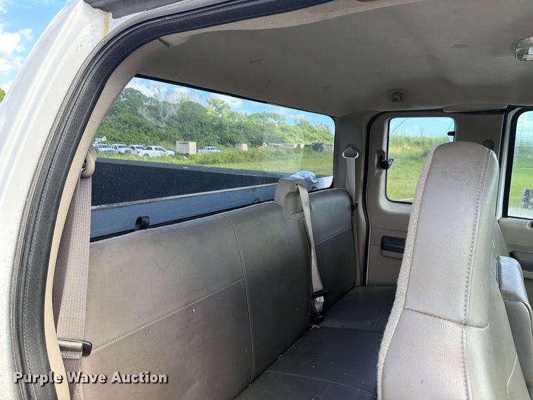 image for item DV7336 2008 Ford F350 Super Duty Ext. Cab utility bed pickup truck