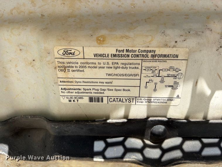 image for item DV7337 2005 Ford F150 Ext. Cab pickup truck