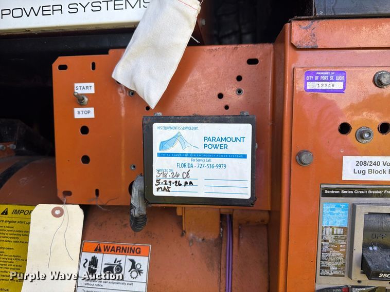 image for item DV7341 Generac SD060 generator