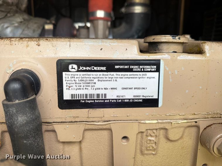 image for item DV7341 Generac SD060 generator