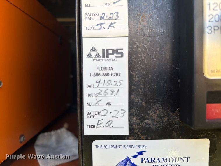 image for item DV7342 Generac SD060 generator