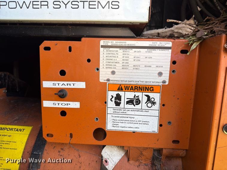image for item DV7343 Generac SD060 generator