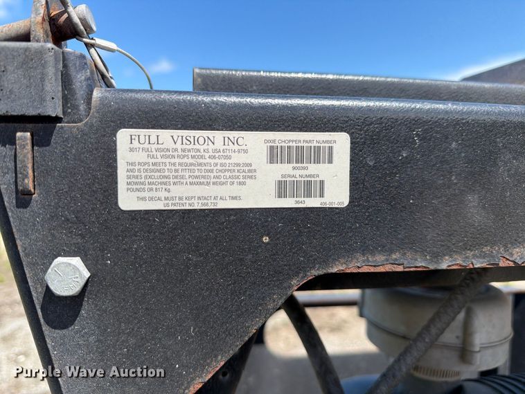 image for item DV7345 2013 Dixie Chopper Classic 3372HP ZTR lawn mower