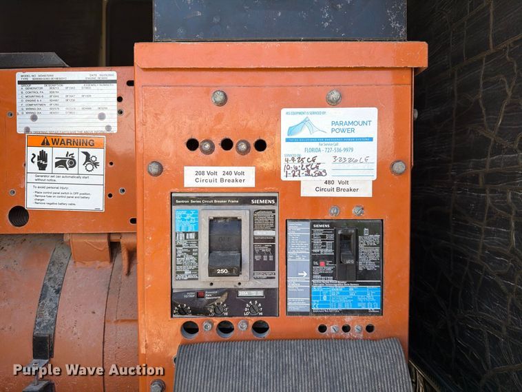 image for item DV7346 Generac SD060 generator