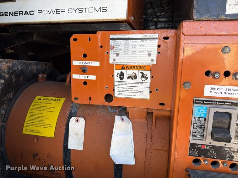 image for item DV7347 Generac SD060 generator