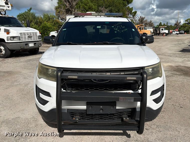 image for item DV7354 2016 Ford Explorer Police SUV