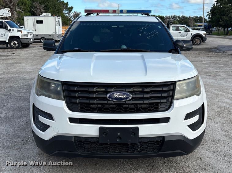 image for item DV7355 2017 Ford Explorer Police SUV