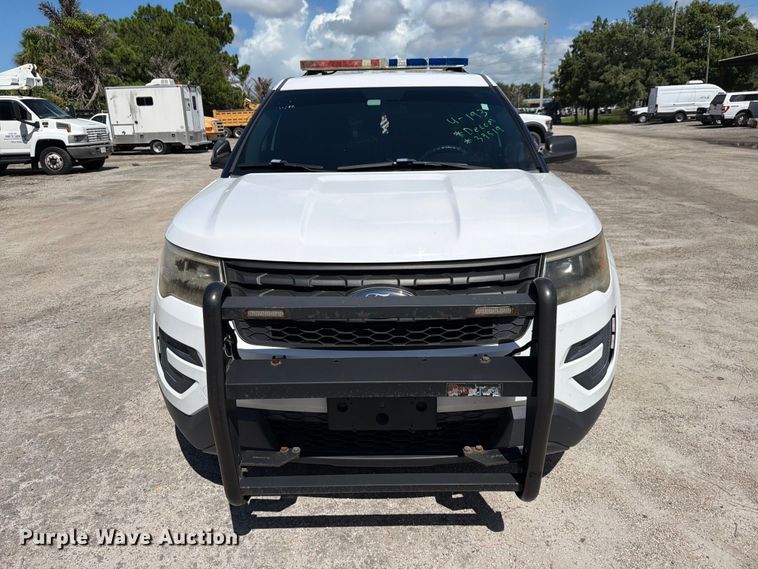 image for item DV7359 2017 Ford Explorer Police SUV