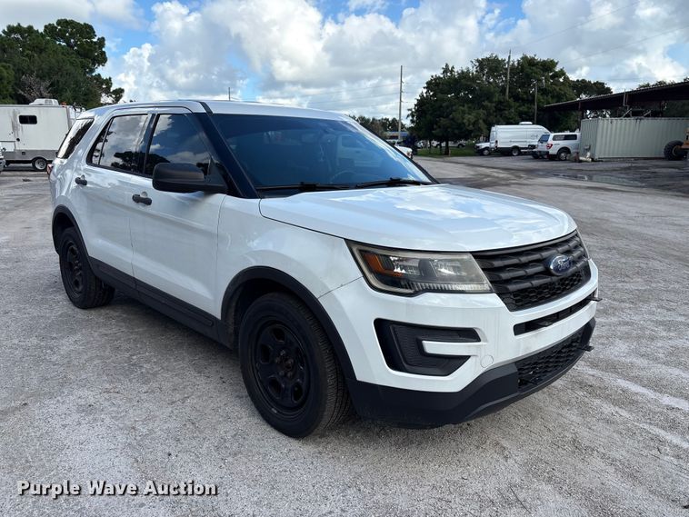 image for item DV7360 2018 Ford Explorer Police SUV