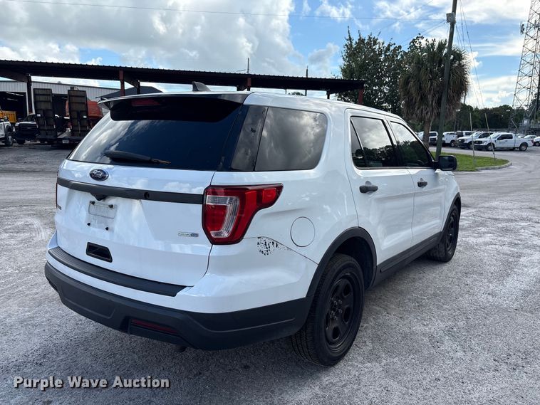 image for item DV7360 2018 Ford Explorer Police SUV