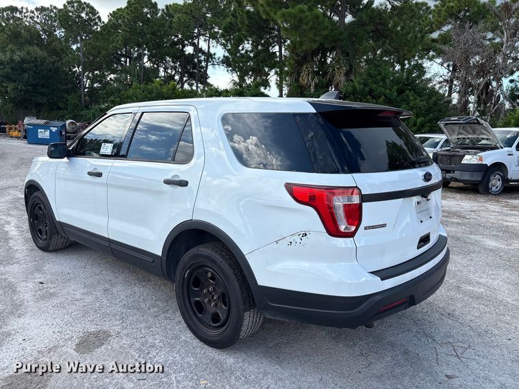 image for item DV7360 2018 Ford Explorer Police SUV