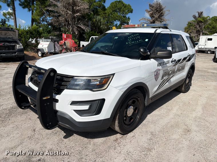 2018 Ford Explorer Police SUV