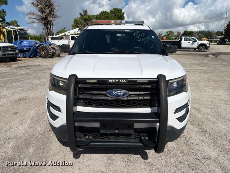 image for item DV7361 2018 Ford Explorer Police SUV