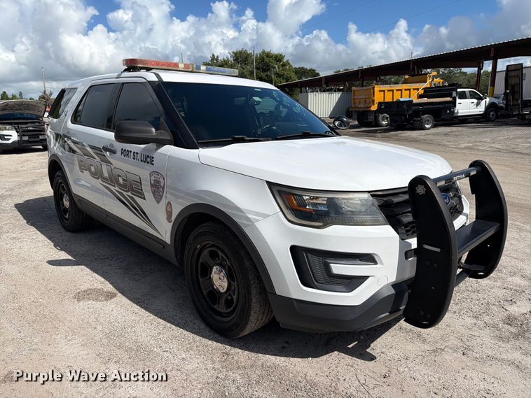 image for item DV7361 2018 Ford Explorer Police SUV