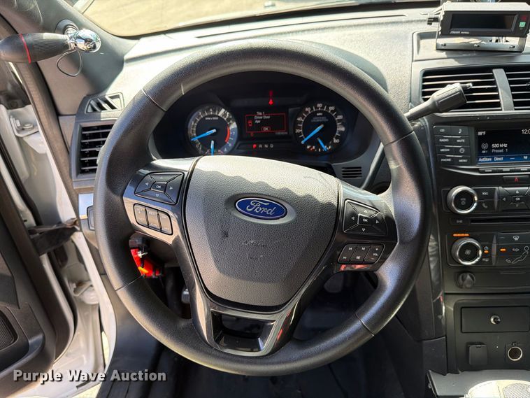 image for item DV7361 2018 Ford Explorer Police SUV