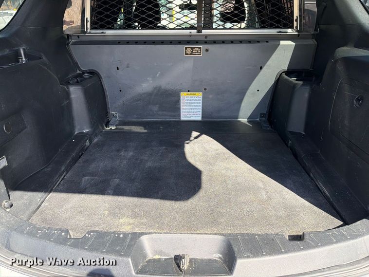 image for item DV7361 2018 Ford Explorer Police SUV