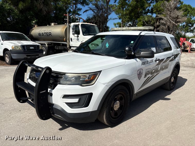 2018 Ford Explorer Police SUV