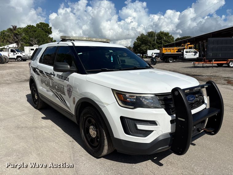 image for item DV7362 2018 Ford Explorer Police SUV