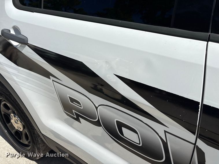image for item DV7362 2018 Ford Explorer Police SUV