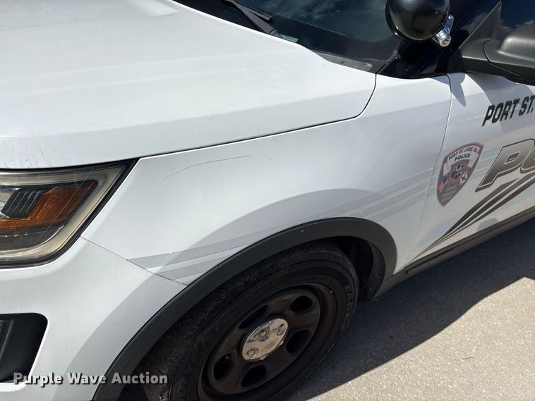 image for item DV7362 2018 Ford Explorer Police SUV