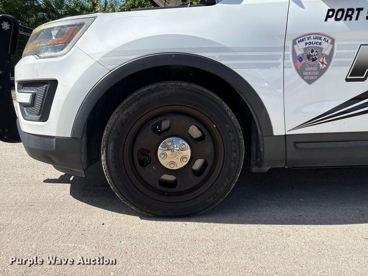 image for item DV7362 2018 Ford Explorer Police SUV
