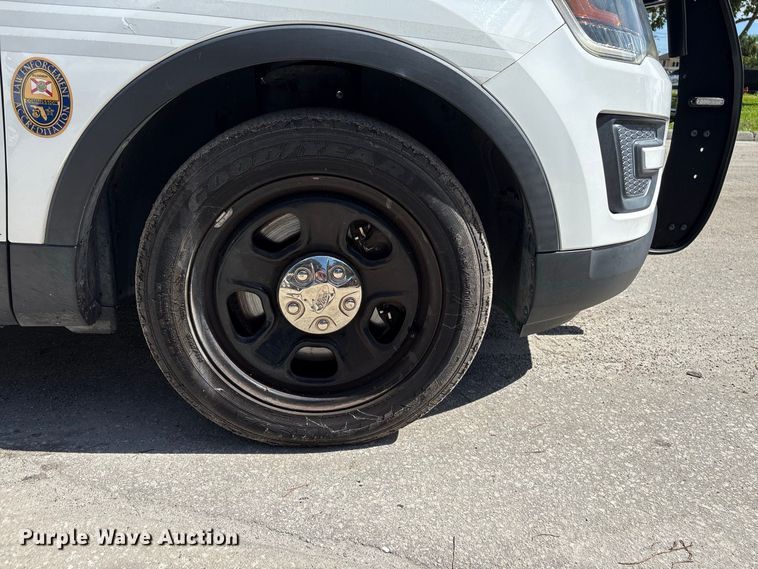 image for item DV7362 2018 Ford Explorer Police SUV