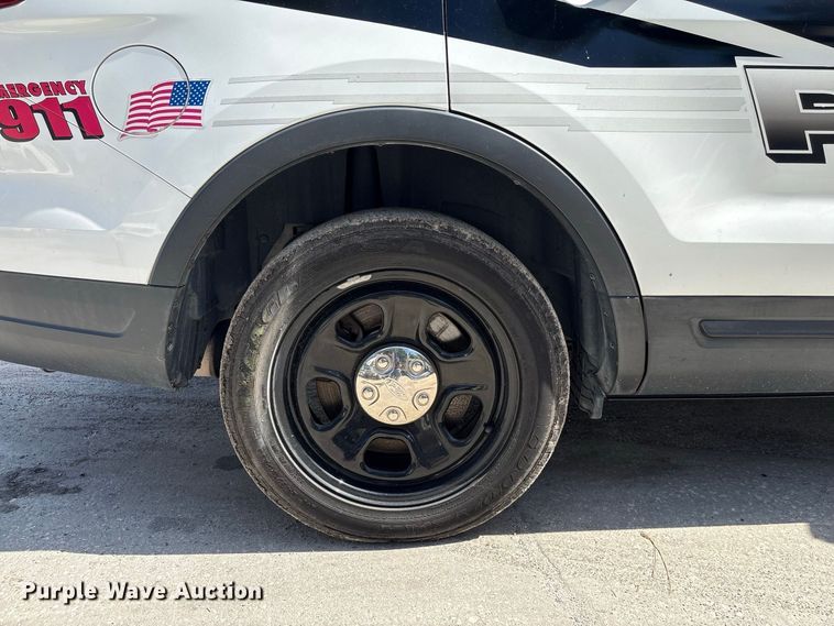 image for item DV7362 2018 Ford Explorer Police SUV