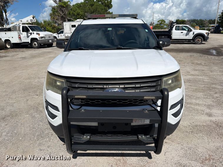 image for item DV7363 2016 Ford Explorer Police SUV