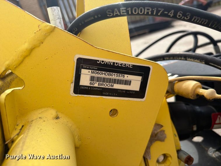 image for item DY3414 John Deere broom