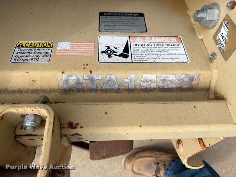 image for item DY3417 Land Pride RTA1558 tiller