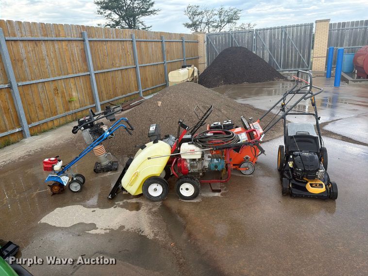 image for item DY3420 Mower, pressure washer, arator,snow blower, pull behind sprayer,cultivator, packer