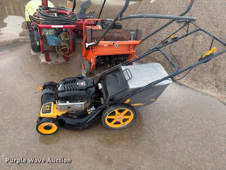 image for item DY3420 Mower, pressure washer, arator,snow blower, pull behind sprayer,cultivator, packer