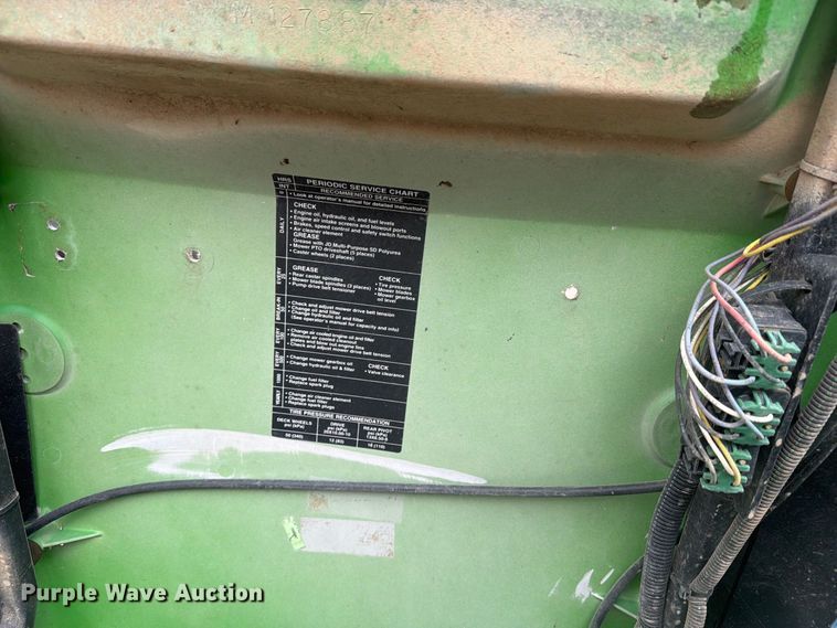image for item DY3421 John Deere ZTrack F687 ZTR lawn mower