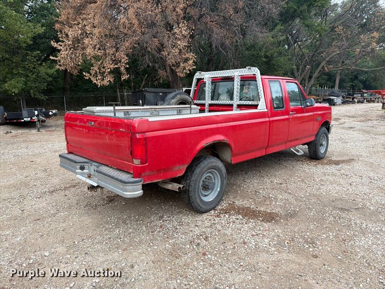 image for item DY3425 1996 Ford F250 Ext. Cab pickup truck