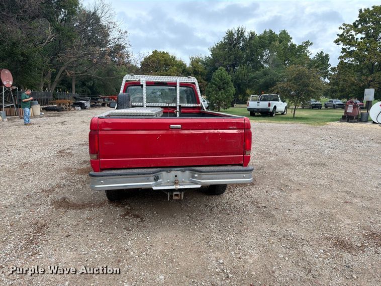 image for item DY3425 1996 Ford F250 Ext. Cab pickup truck