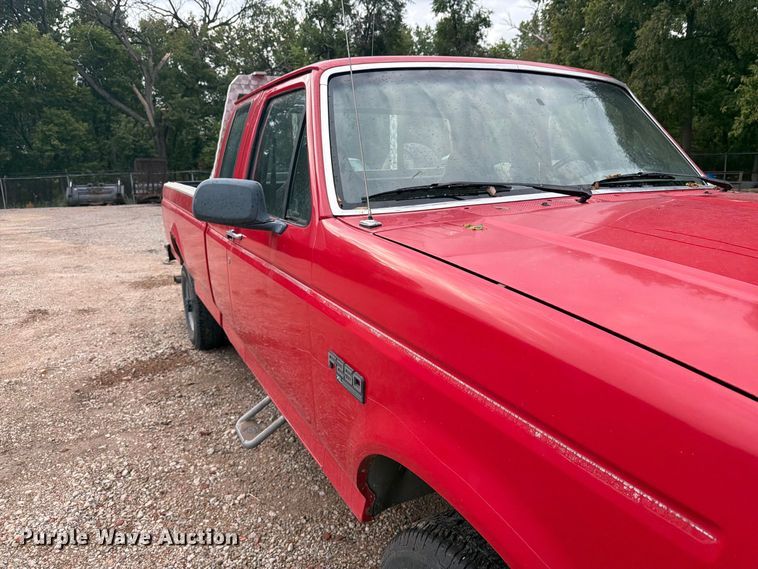 image for item DY3425 1996 Ford F250 Ext. Cab pickup truck