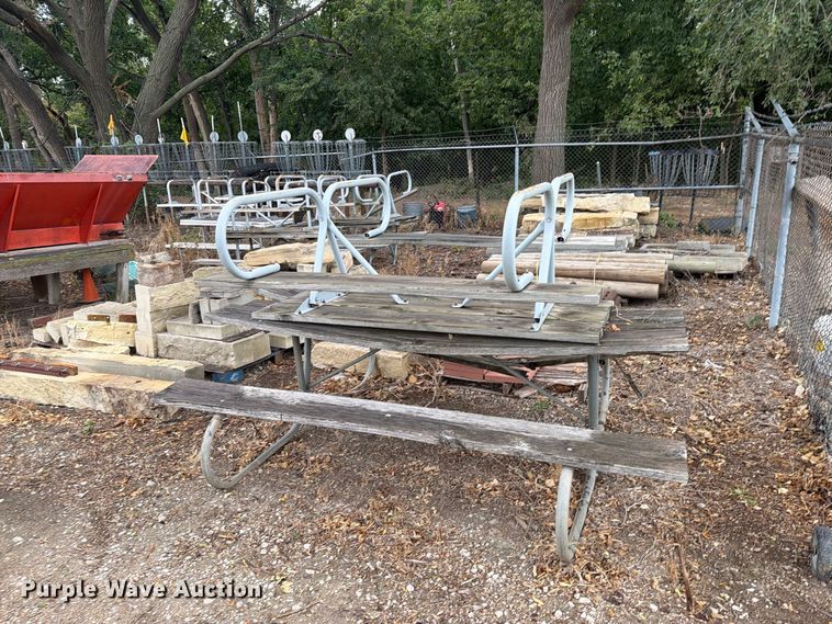 image for item DY3429 (8) picnic tables and benches