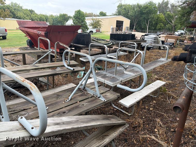 image for item DY3429 (8) picnic tables and benches