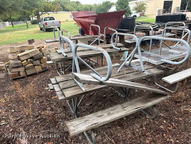 image for item DY3429 (8) picnic tables and benches