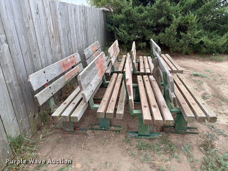 image for item DY3429 (8) picnic tables and benches