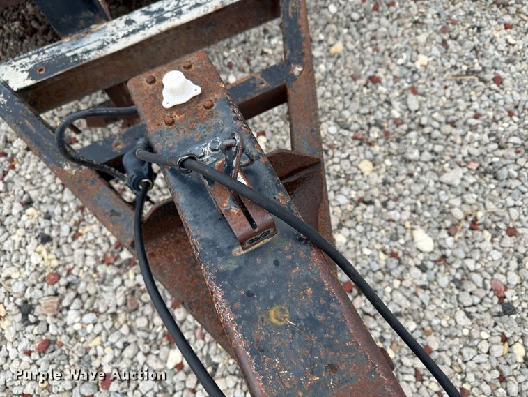 image for item DY3435 2001 Shop built tilt deck equipment trailer