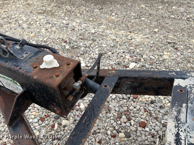 image for item DY3435 2001 Shop built tilt deck equipment trailer